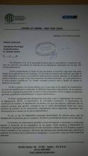 ATE presentó una nota con varios pedidos: uno de ellos, el aumento salarial
