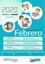 Actividades de febrero en el Club Social de Innovación