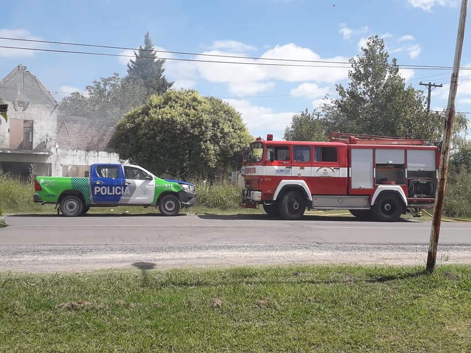 Bomberos: Incendio de una vivienda en Bernabé de San Martín