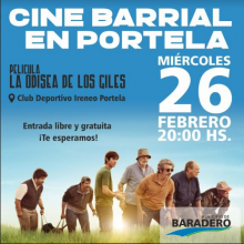 Cine en Ireneo Portela: el municipio proyectará La Odisea de los Giles