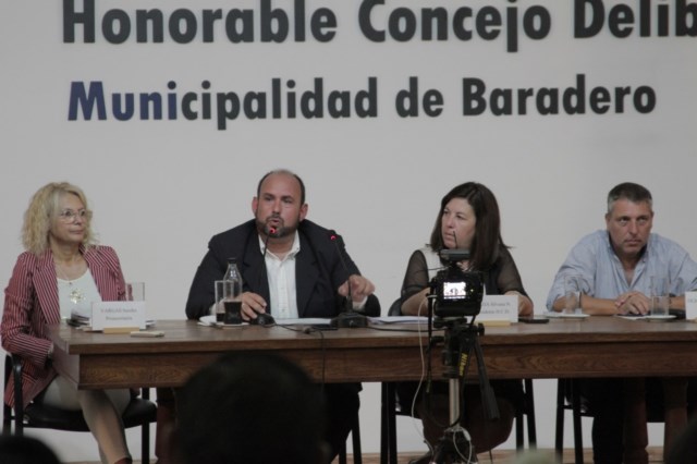 El intendente Esteban Sanzio dio inicio al periodo de sesiones ordinarias del HCD