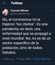 Opinión: El Coronavirus, las clases sociales y la empatía
