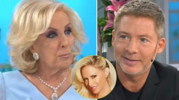 Mirtha Legrand y Adrián Suar le respondieron a Luciana Salazar en vivo