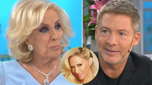 Mirtha Legrand y Adrián Suar le respondieron a Luciana Salazar en vivo