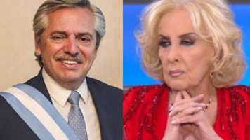 La «mentira» de Alberto Fernández para sacarse de encima a Mirtha