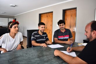 Esteban Sanzio firmó el Proyecto de Acceso al Trabajo para Personas Trans