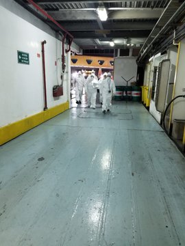Argentino mintió para subir al barco y no hacer aislamiento: ahora 400 pasajeros están en cuarentena