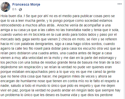 Violencia de género: Una chica trans nuevamente agredida