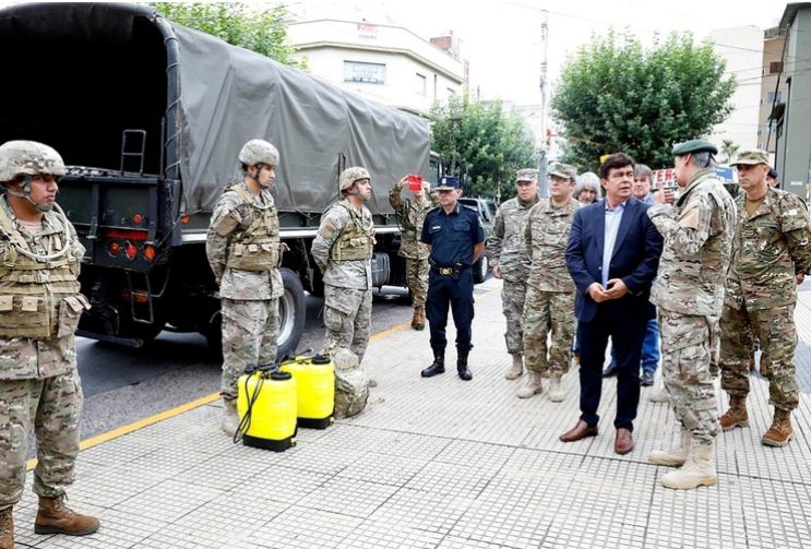 Coronavirus: el Ejército llegó a La Matanza y repartirá 24 mil raciones de alimentos por día en las zonas más vulnerables