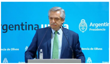Alberto Fernández anunció que la cuarentena obligatoria comienza esta medianoche y se extenderá hasta el 31 de marzo inclusive