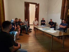 El Intendente se reunió con representantes de Bomberos Voluntarios Baradero
