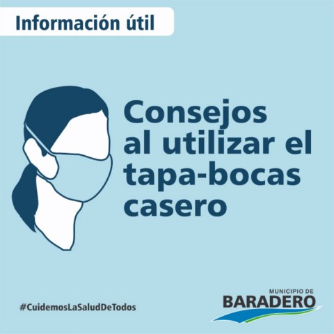 Campaña | Usar tapa-bocas caseros es cuidar la vida de todos