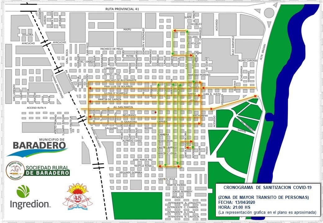 Sanitización: El 13 de Abril se vuelve hacer en la zona critica
