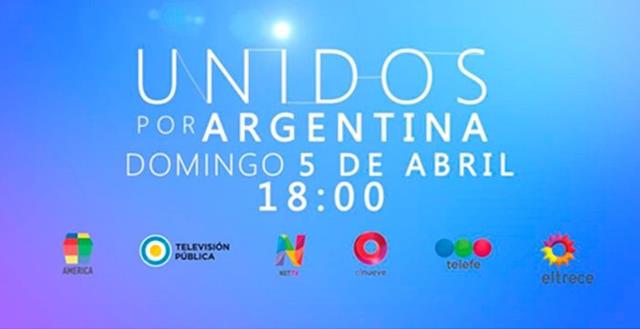 Qué figuras importantes participarán el domingo de «Unidos por Argentina»