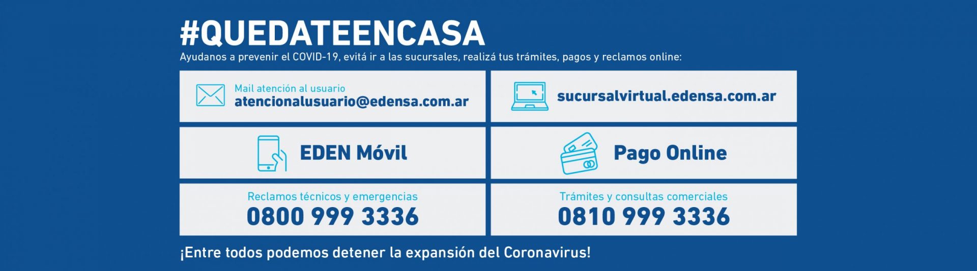 Adherite a la factura digital EDEN y obtené más beneficios