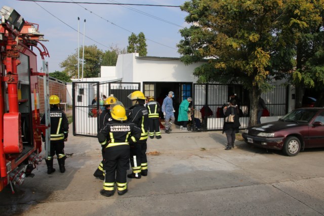 Principio de incendio en un hogar de ancianos privado