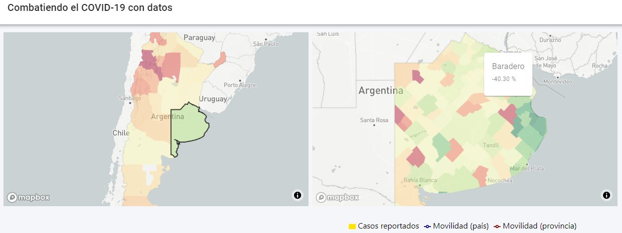 Según la tecnologia, Baradero es la segunda ciudad de la región que más respeta la cuarentena