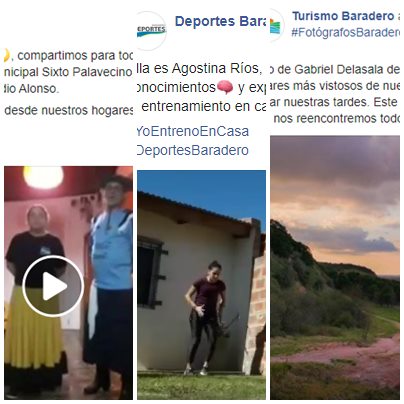 El municipio promueve las actividades deportivas y culturales online
