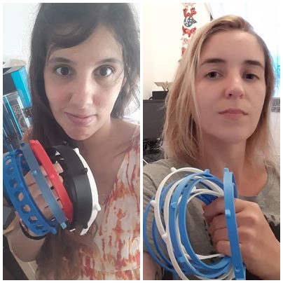 Trabajo solidario en tiempos de cuarentena: Confeccionaron más de mil mascaras protectoras