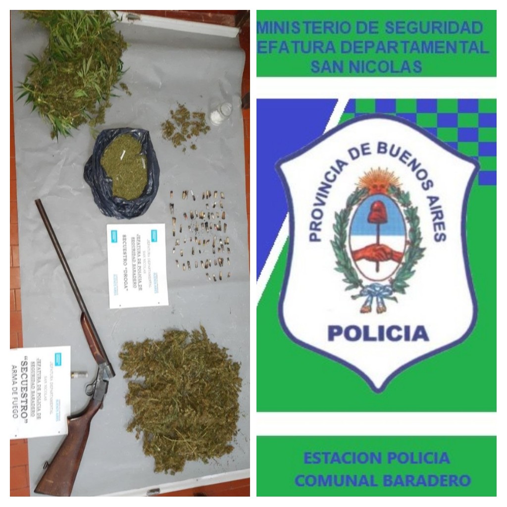 Policiales: Allanamiento con resultado positivo