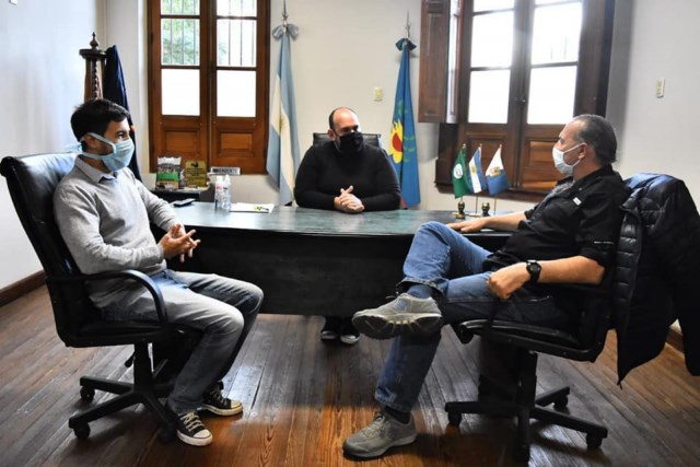 El ministro Sergio Berni visitó nuestra ciudad