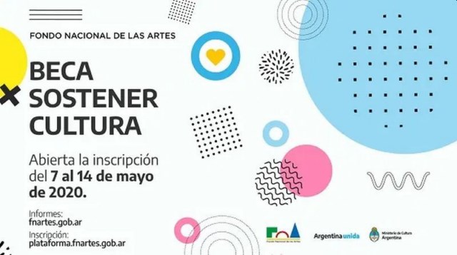 Desde mañana estará abierta la inscripción a la Beca Sostener Cultura