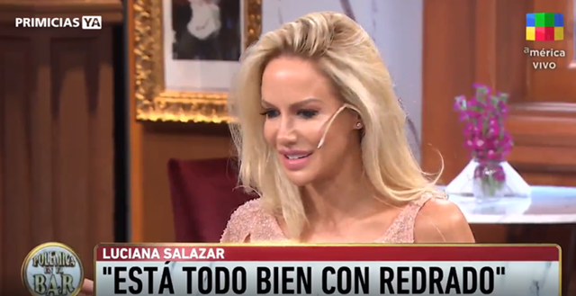 Luli Salazar debutó en «Polémica», aceptó ser la nueva «influencer política», tiró una bomba y habló de Redrado