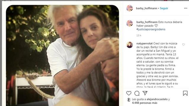 A un mes de su muerte, la hija de Sergio Denis recordó a su papá con un fuerte mensaje: «Esto nunca…»