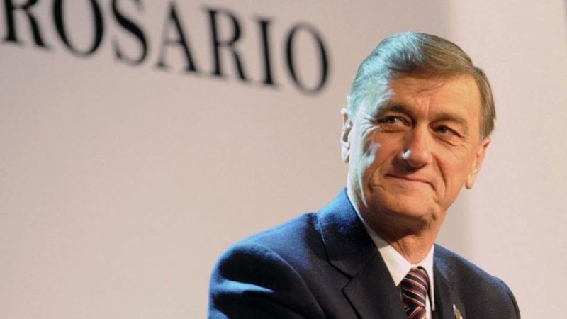 El ex gobernador de Santa Fe Hermes Binner está internado por un cuadro de neumonía