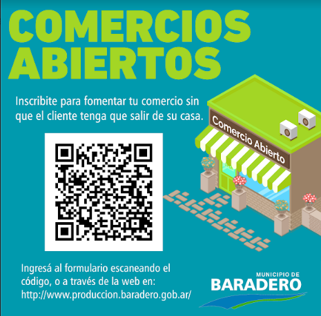 Los comercios ya se pueden inscribir en el Programa Comercios Abiertos, para que los clientes puedan comprar desde casa