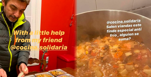 Gran gesto solidario de Ricardo Darín con las personas en situación de calle