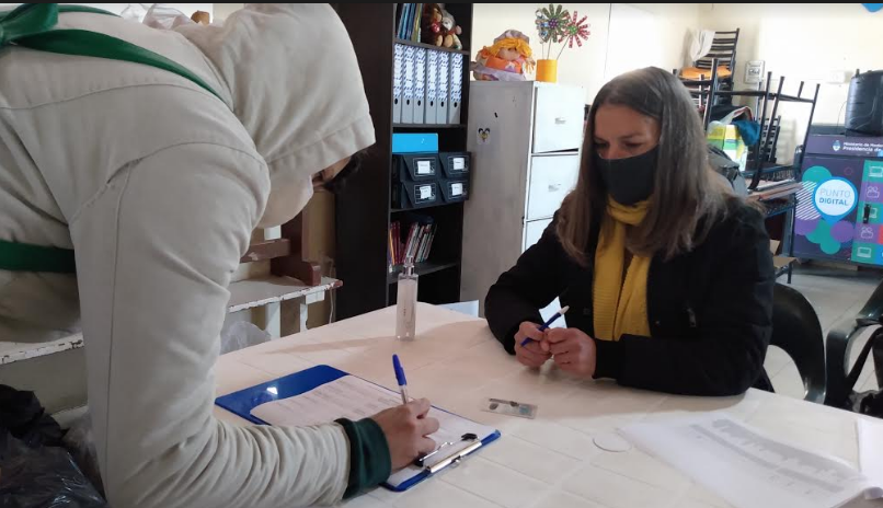 Se llevó a cabo un nuevo operativo alimentar en el Centro Comunitario “Néstor Kirchner” y en la Casa Social de Alsina