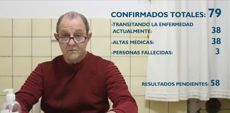 Coronavirus: Quince nuevos hisopados