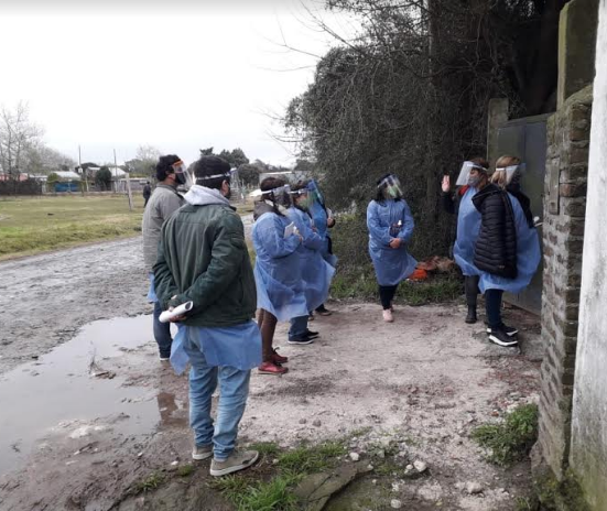 El programa “El Municipio Más Cerca de Todos” llegó al barrio Tobares: hubo activación del protocolo preventivo de Covid-19
