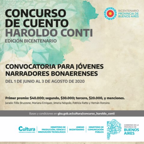Últimos días – Convocatoria al Concurso de Cuento Haroldo Conti – Edición Bicentenario