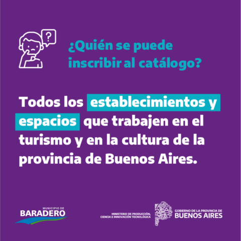 Convocatoria municipal para sectores del Turismo y la Cultura para formar parte del Catálogo TyC