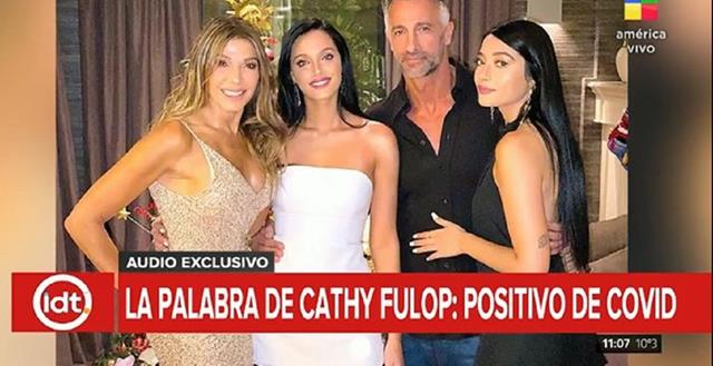 Catherine Fulop, Tiziana y Ova Sabatini, positivos de coronavirus