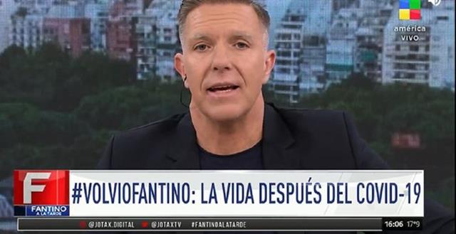 Alejandro Fantino regresó al aire tras recuperarse del coronavirus: «Sentí mucho miedo»