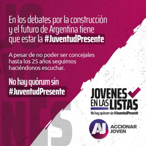Accionar Joven: Presentaron un paquete de ordenanzas