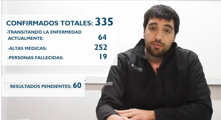 Coronavirus: Cinco positivos y once nuevos hisopados