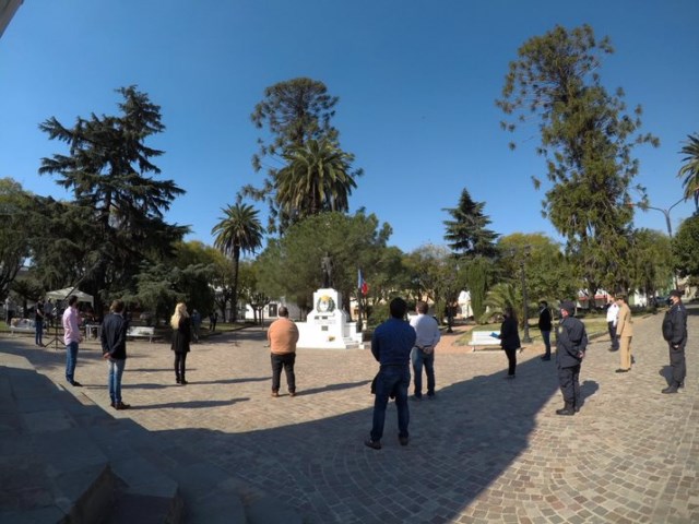 El municipio conmemoró los 170 años del Paso a la Inmortalidad del General José de San Martín
