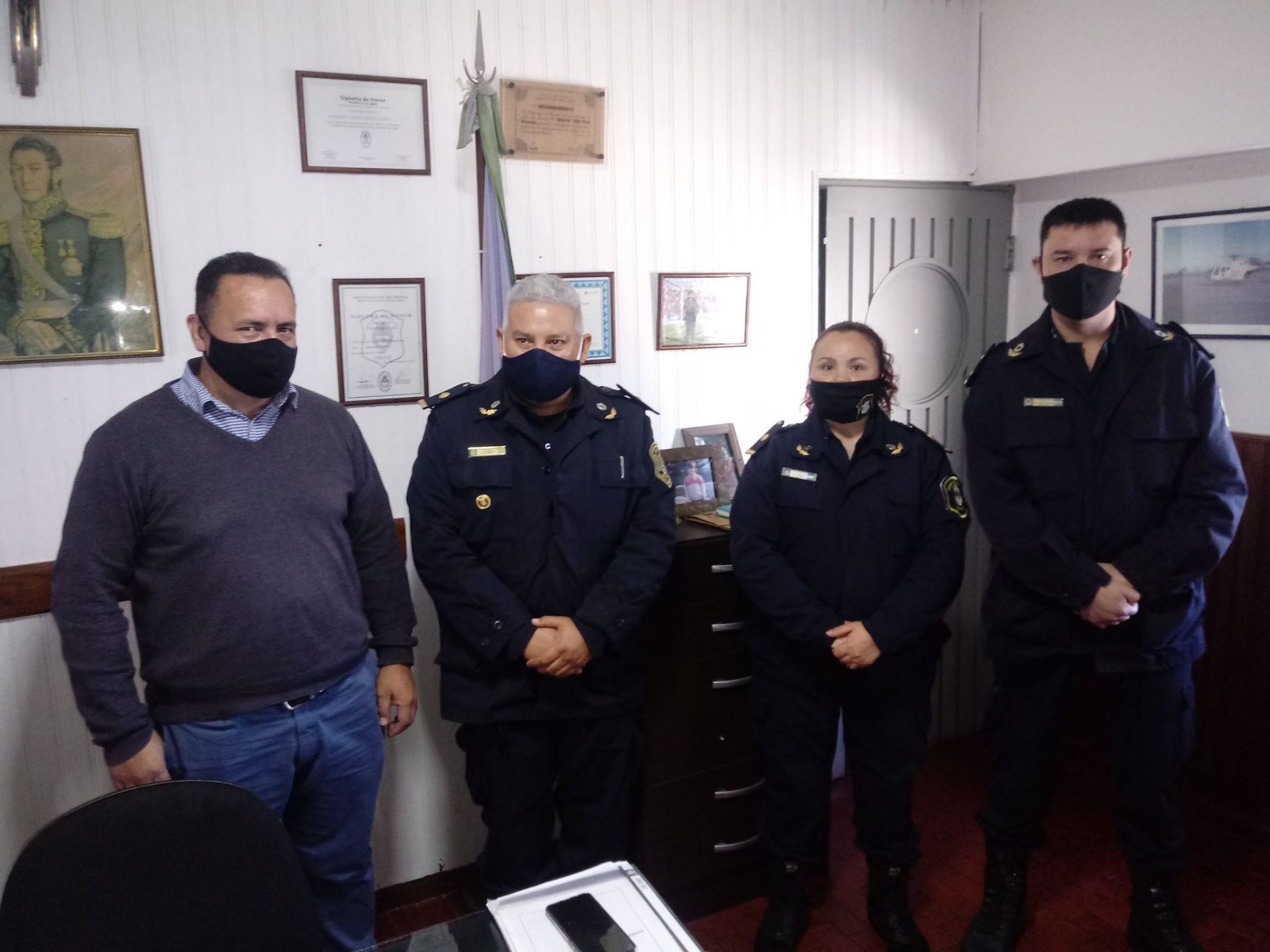 Seguridad: Se hicieron efectivos los cambios en la policía local