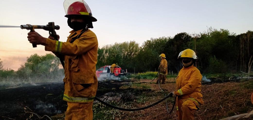 Bomberos: Los incendios forestales no cesan