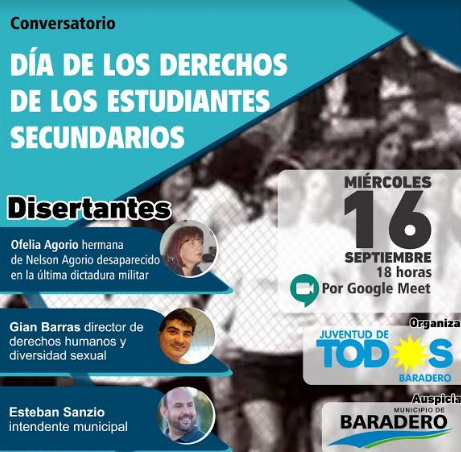 Conversatorio | Día de los Derechos de los Estudiantes Secundarios