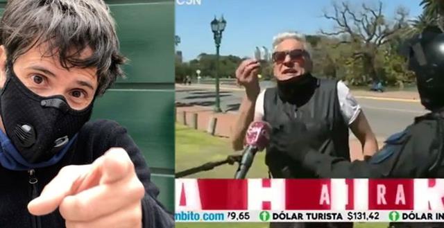 Tras atacar a Robertito Funes: el hombre le pidió disculpas y dijo que se va del país