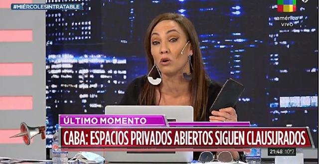 Ernestina Pais explotó al aire porque no puede abrir su restaurante: «¡Por favor, qué vergüenza!»