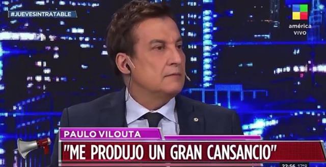 Paulo Vilouta volvió a la tevé tras el Covid-19: «Es un virus que genera mucha soledad»