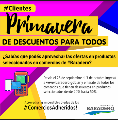 Conocé y disfrutá de las ofertas en productos seleccionados en los Comercios Adheridos