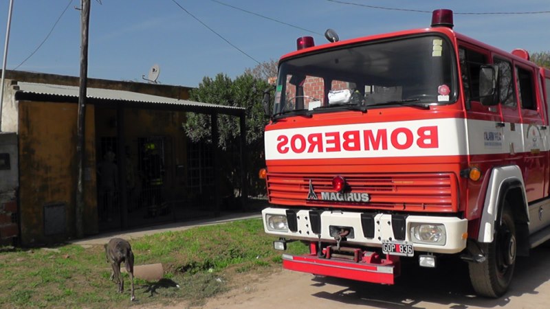 Bomberos: Principio de incendio en una vivienda