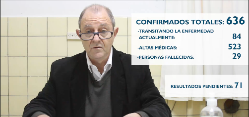 Coronavirus: Dos positivos, cuatro altas y tres hisopados